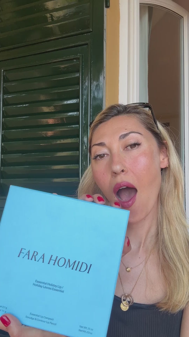 FARA HOMIDI Essential Lip Compact - Refill Holiday 1 Video