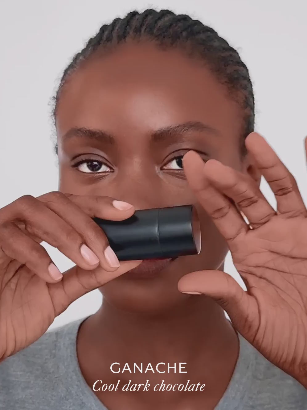 WESTMAN ATELIER Face Trace Contour Stick in Ganache applied to the face