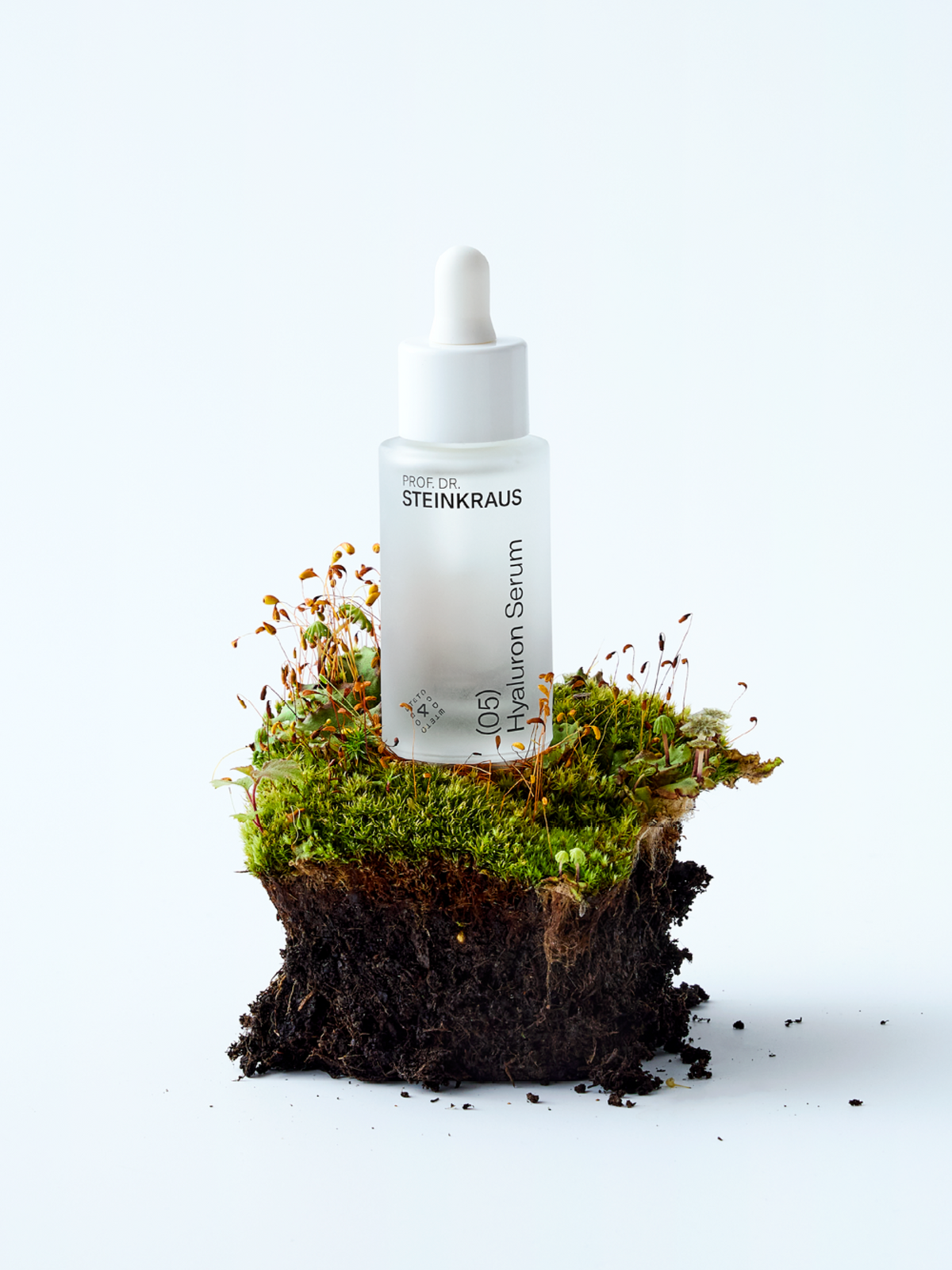 PROF. DR. STEINKRAUS Hyaluron Serum with moss and natural elements