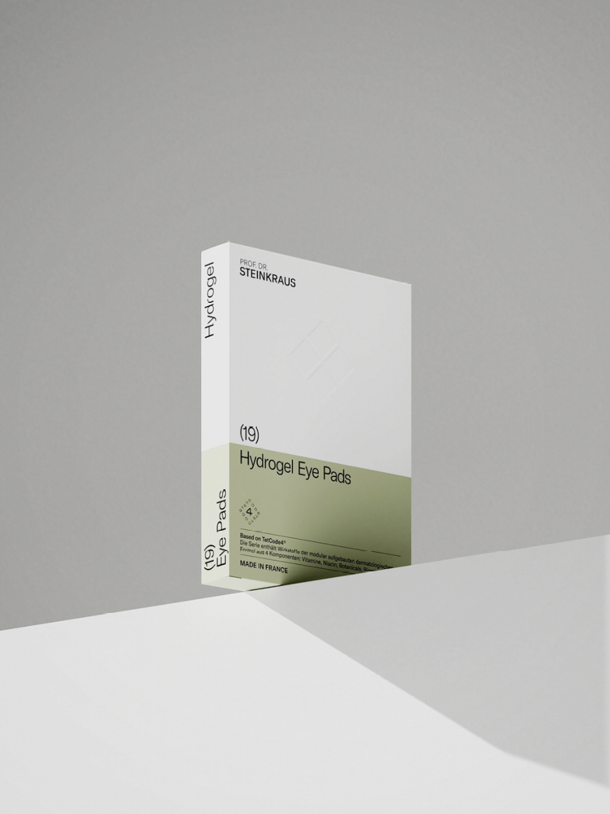 PROF. DR. STEINKRAUS Hydrogel Eye Pads packaging