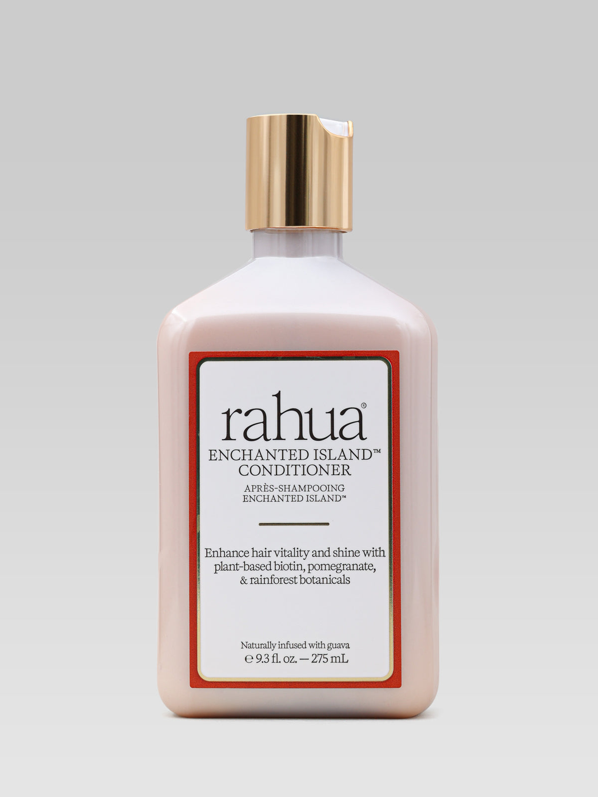 Rahua Enchanted Island Conditioner product shot for nourishing and strengthening hair