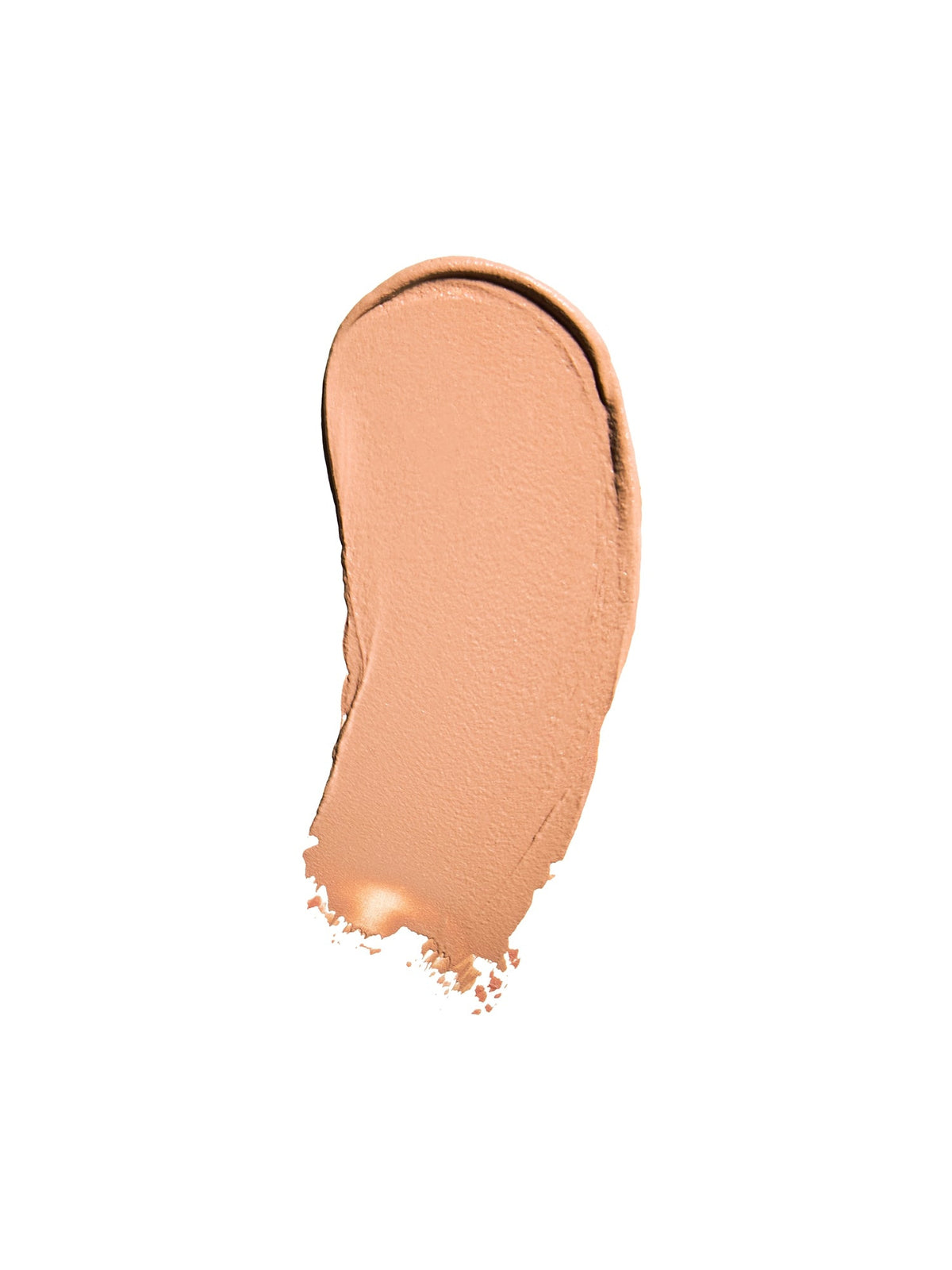 Swatch of RMS Beauty Cashmere Matte Eyelights in Dusty Trail showing its warm caramel terracotta shade