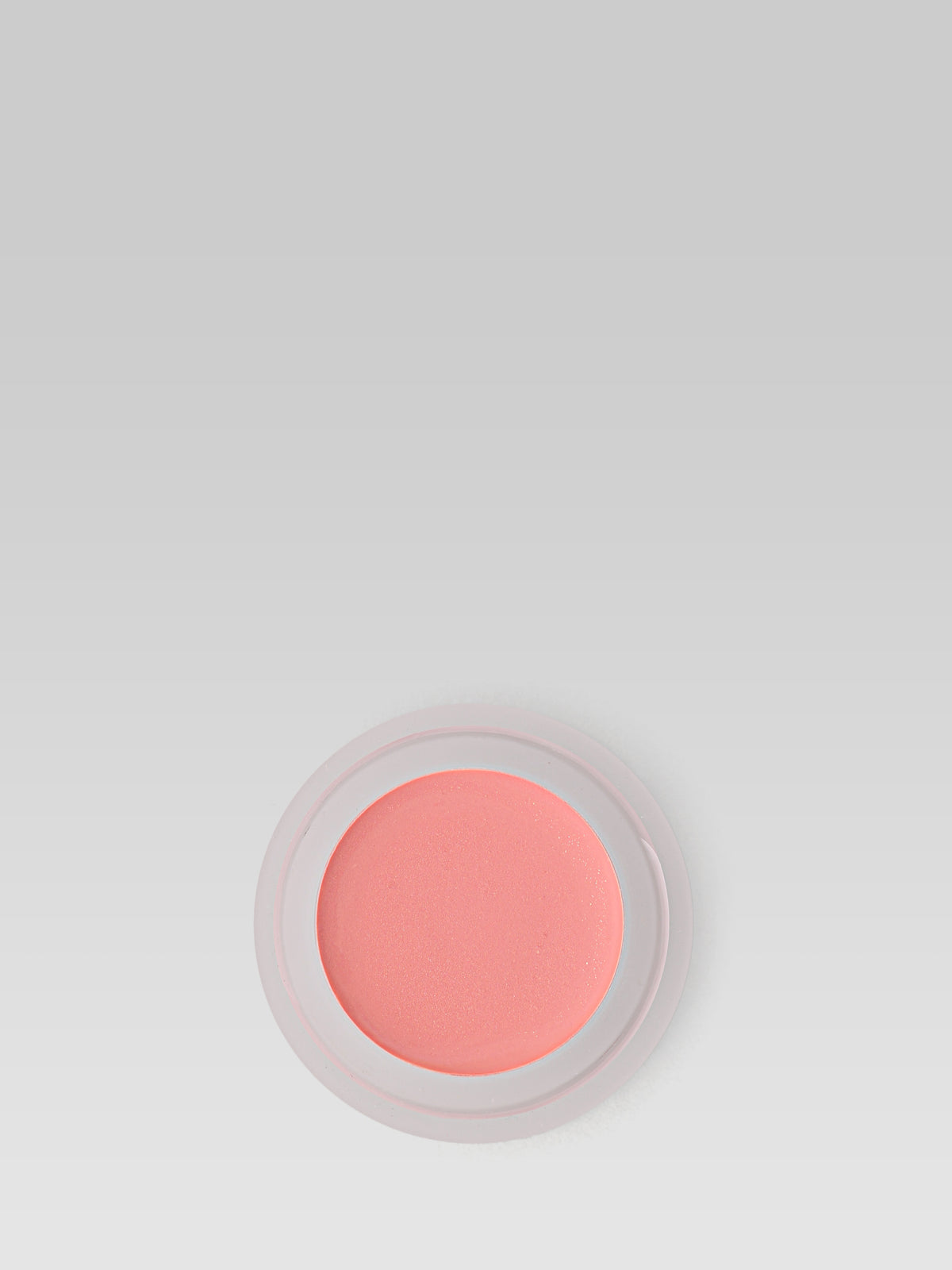 RMS Beauty Lip2Cheek in Lost Angel, a soft coral-pink cream blush and lip colour in an open round pot, photographed from above