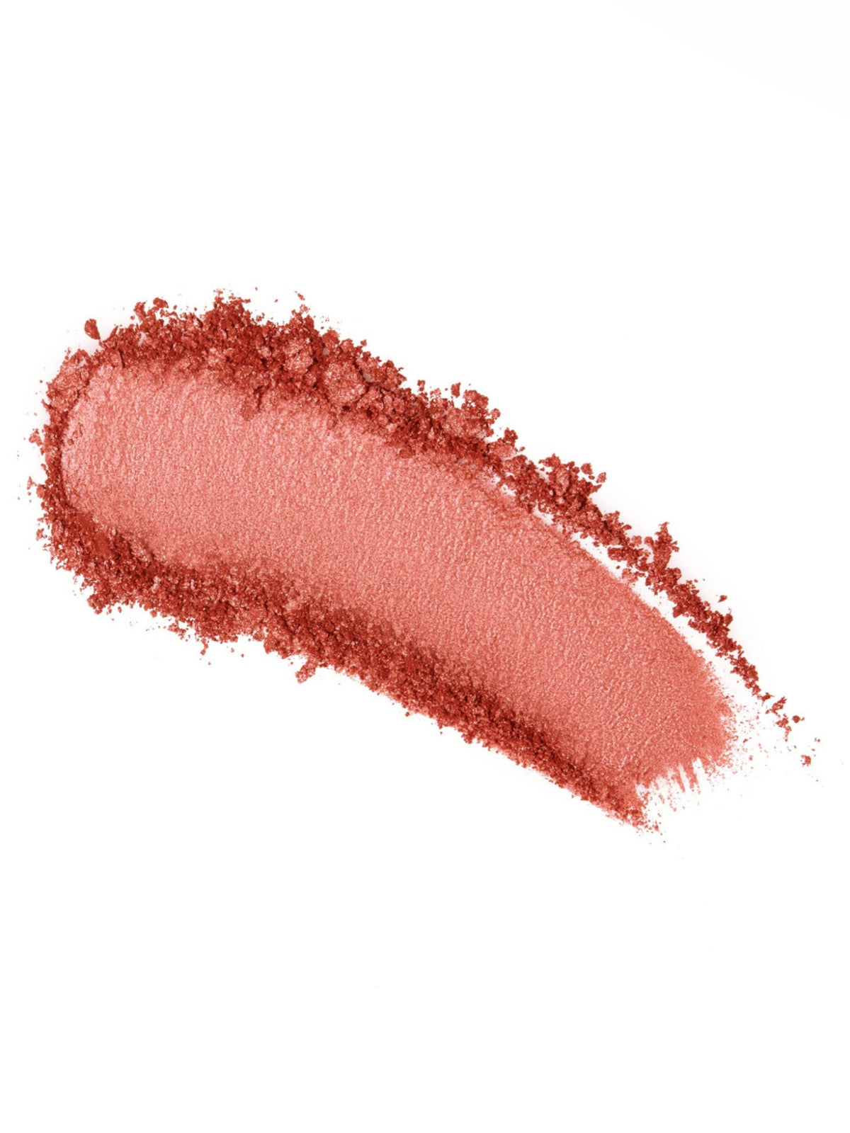 Swatch of RMS Beauty ReDimension Hydra Powder Blush in Sangria showing its warm terracotta rose shade