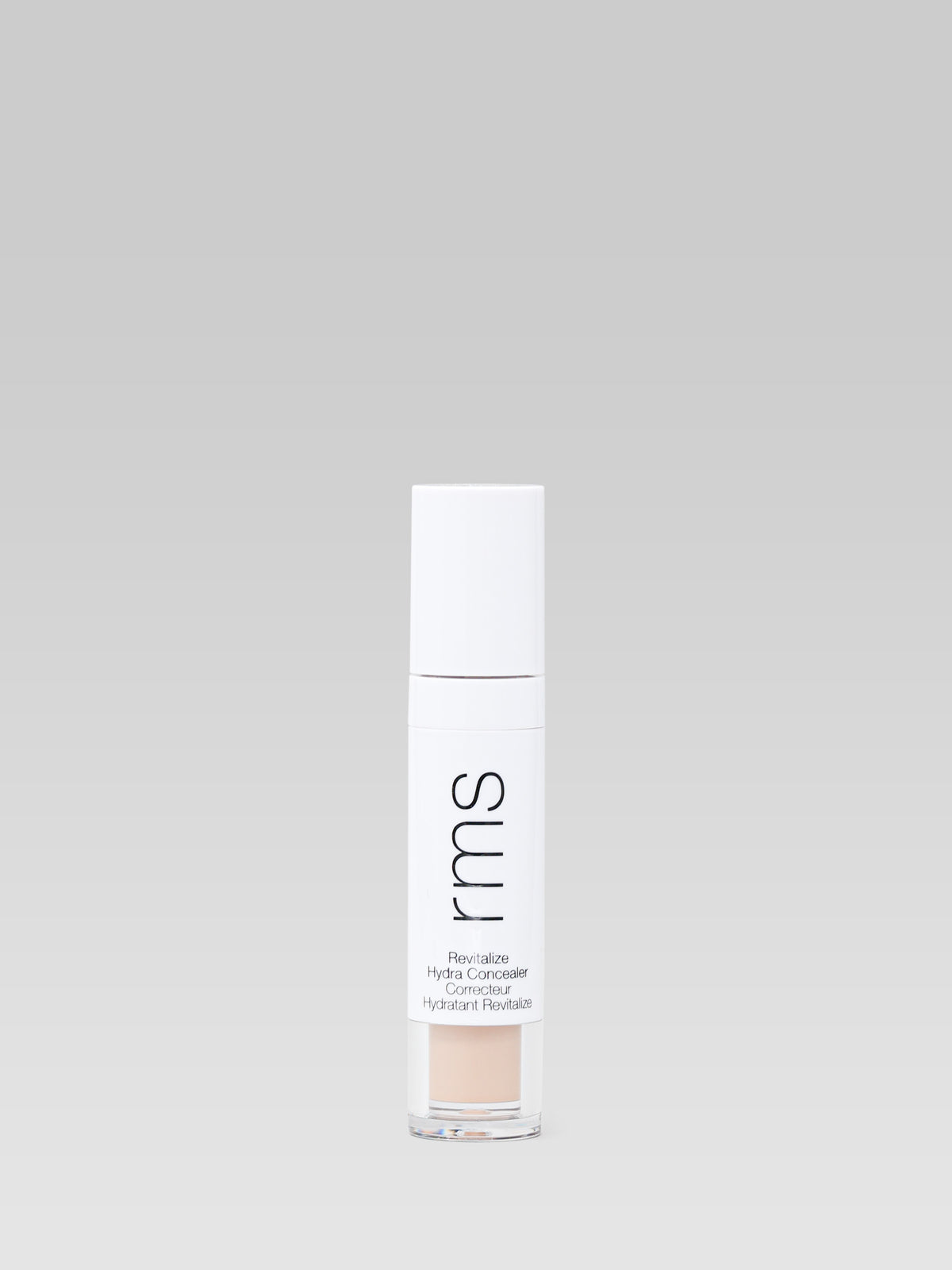 RMS Beauty Revitalize Hydra Concealer in tube packaging, shade W013