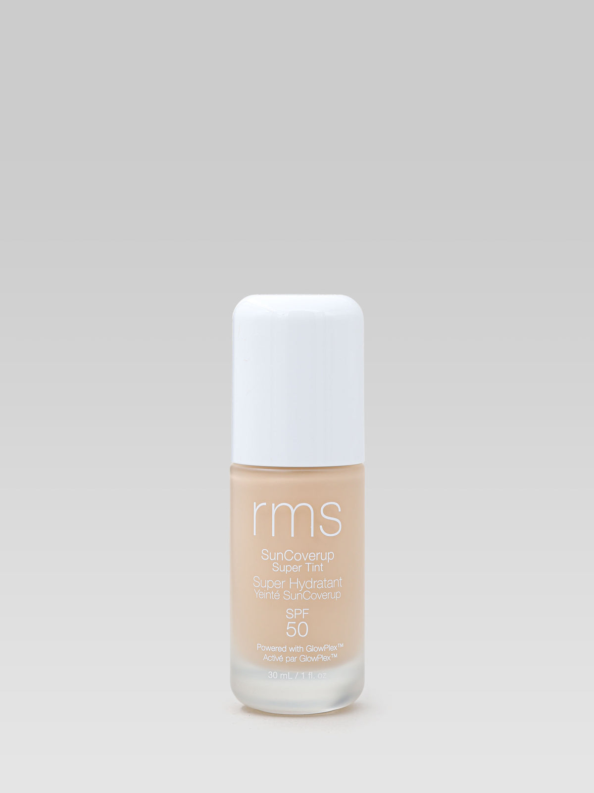RMS Beauty SunCoverup Super Tint SPF 50 in Ivory, a tinted moisturiser with broad-spectrum sun protection