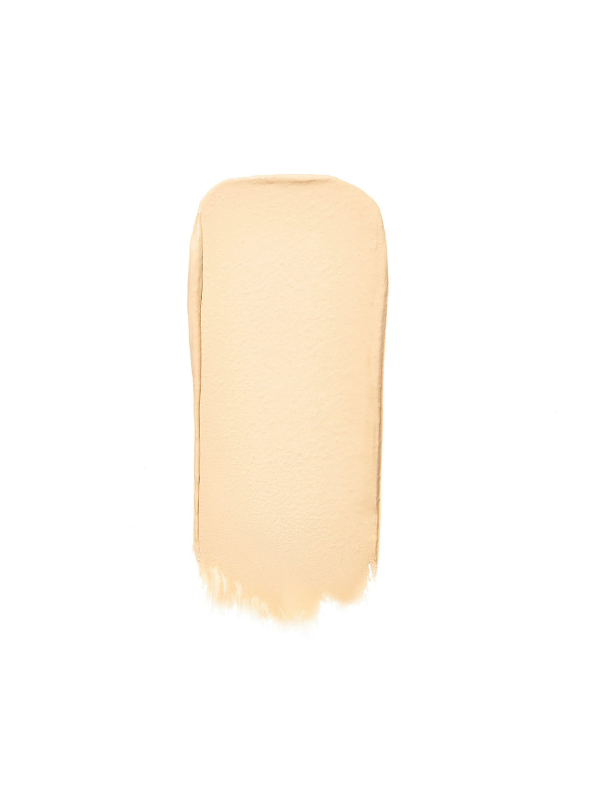 RMS Beauty UnCoverup Concealer in shade 00, showing a creamy, light warm beige concealer swatch on a white background