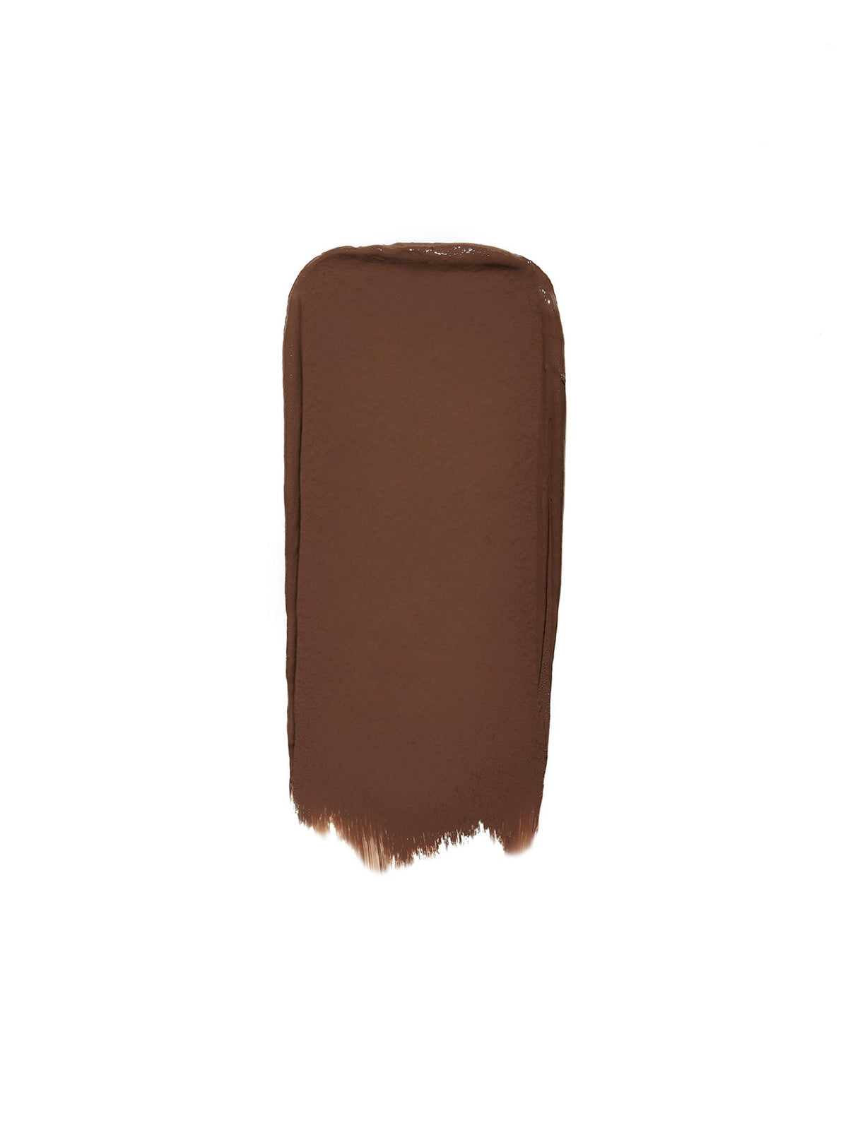 RMS Beauty UnCoverup Concealer in shade 122, showing a medium-deep warm brown concealer swatch with a creamy texture on a white background