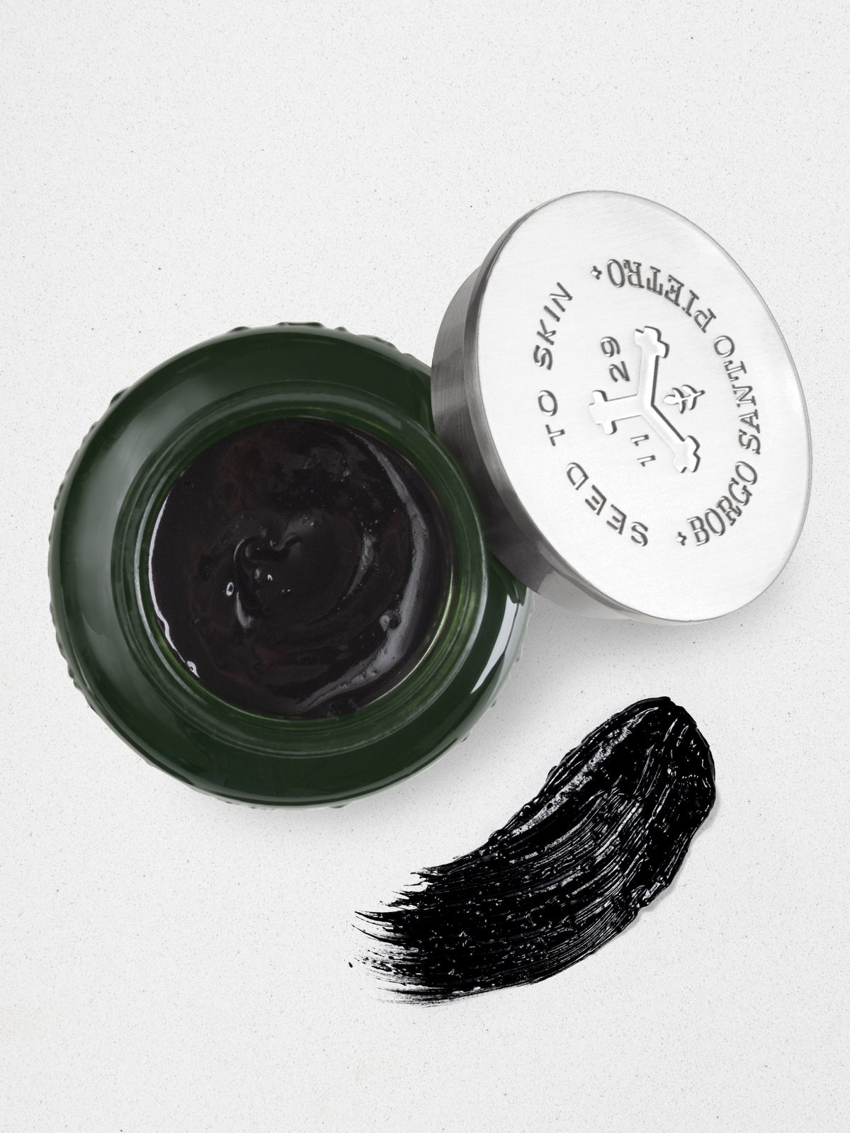 Seed to Skin The Black Magic detoxifying oxygen mask texture