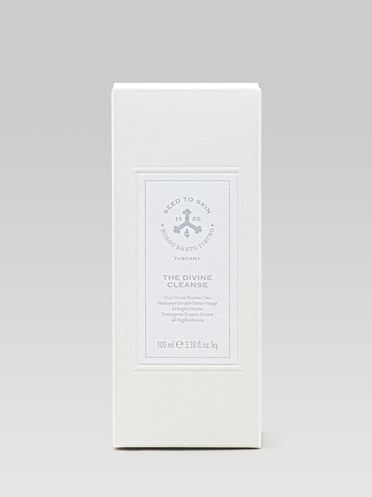 SEED TO SKIN The Divine Cleanse packaging