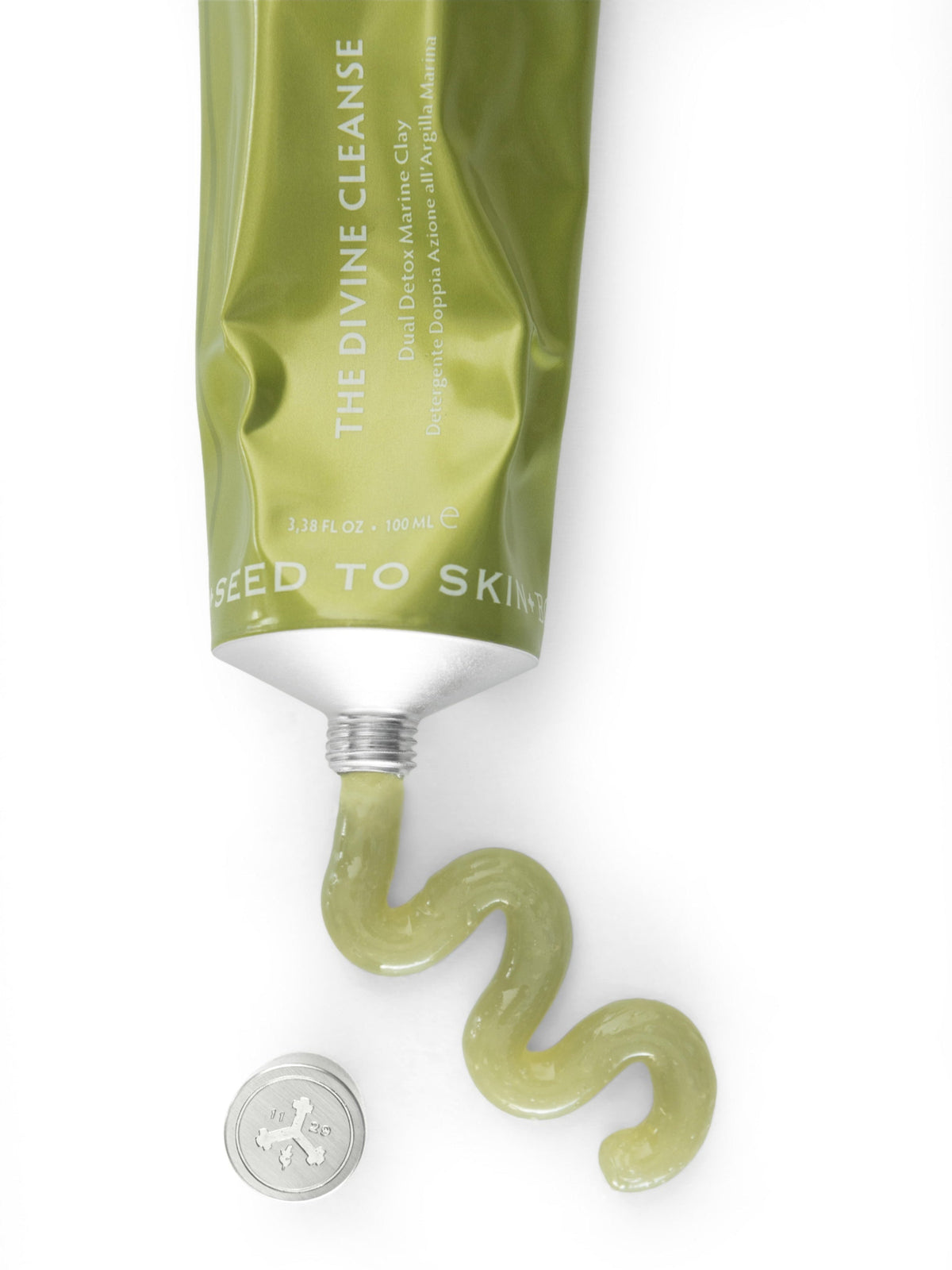 SEED TO SKIN The Divine Cleanse Dual Detox Marine Clay texture