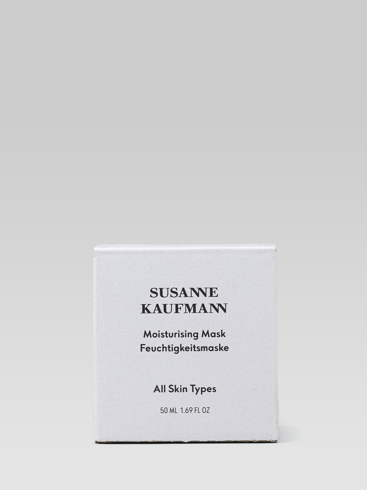 Susanne Kaufmann Moisturising Mask 50 ml box labelled for all skin types