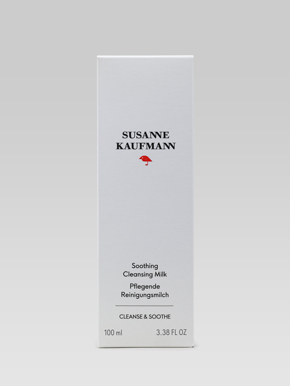 SUSANNE KAUFMANN Soothing Cleansing Milk white product packaging box