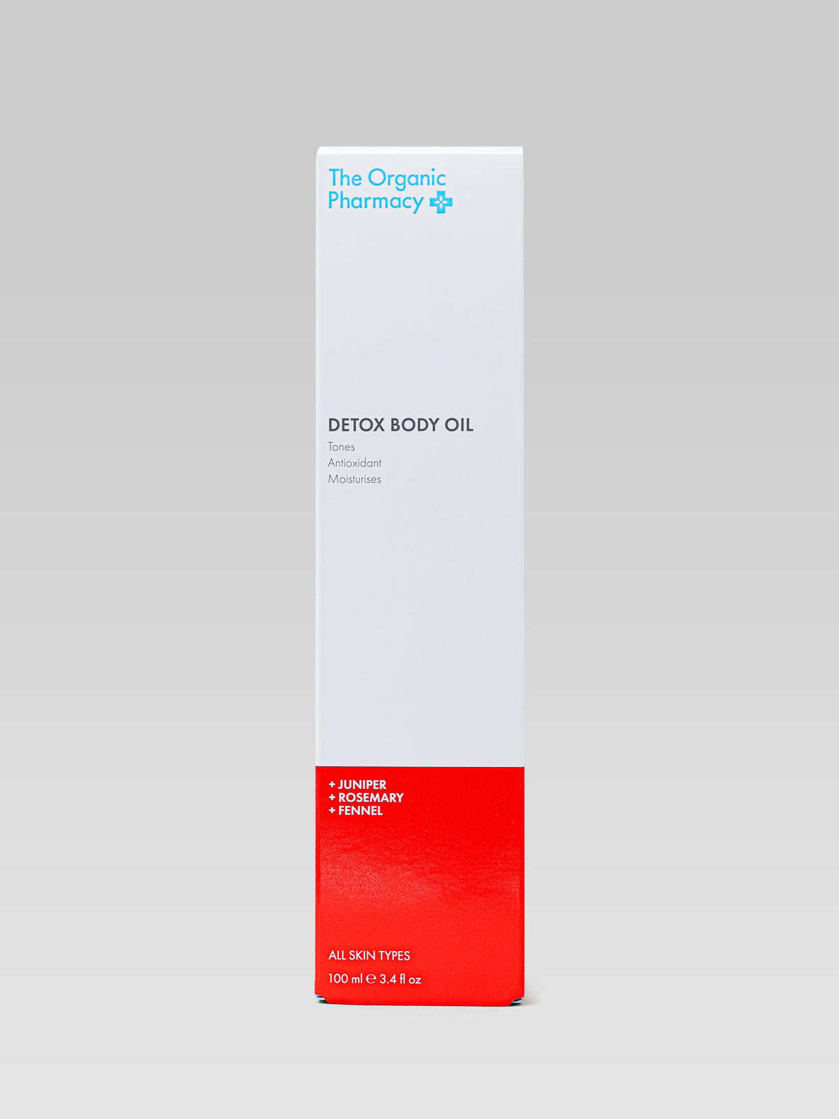 The Organic Pharmacy Detox Body Oil packaging