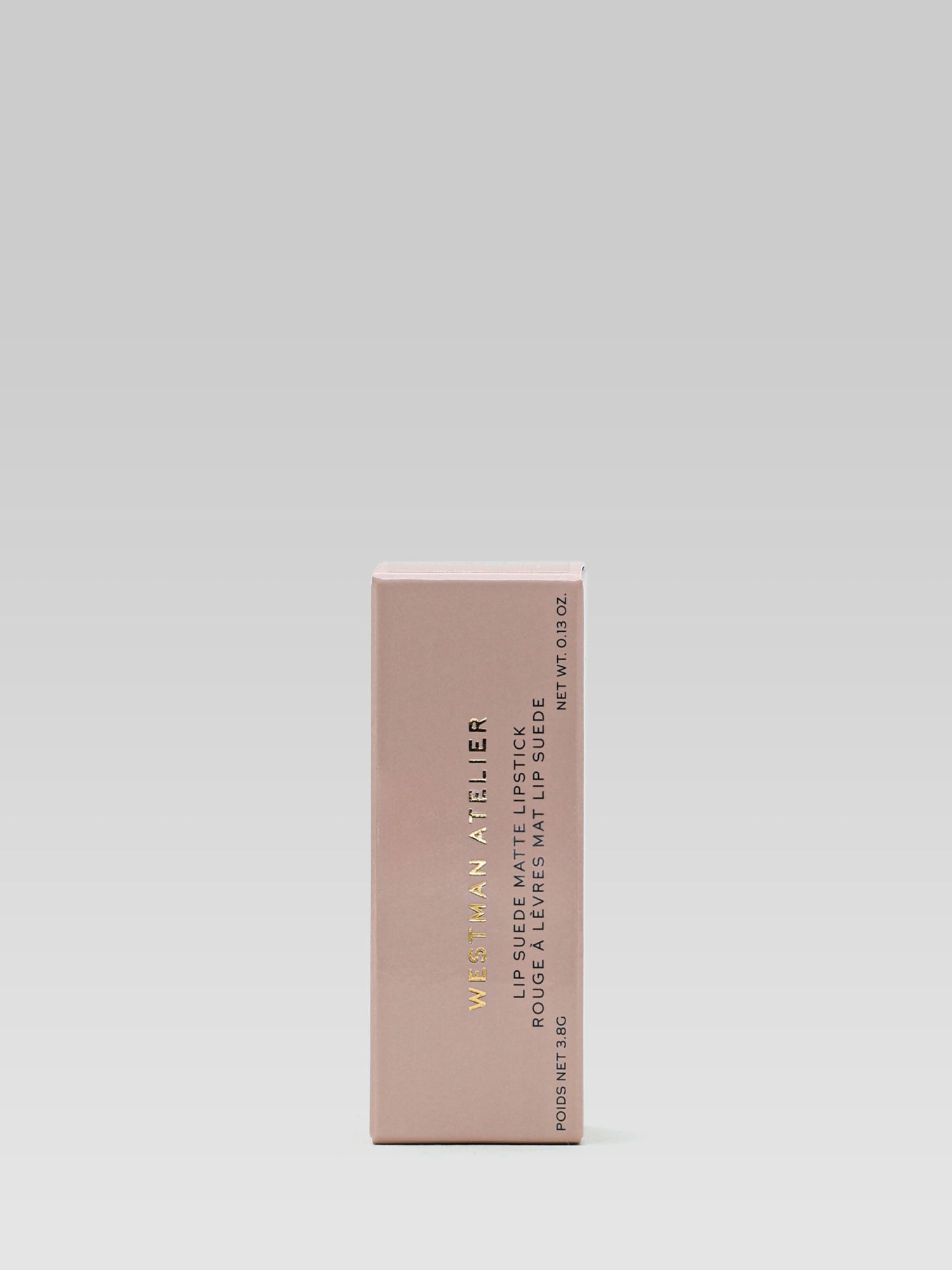 Westman Atelier Lip Suede Matte Lipstick in Laecker packaging