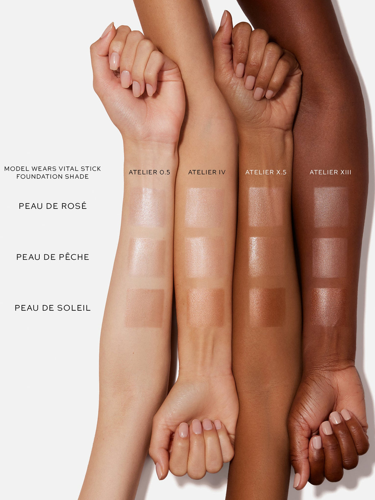 WESTMAN ATELIER Liquid Super Loaded Sheer Illuminator shades including Peau de Rosé, Peau de Pêche and Peau de Soleil
