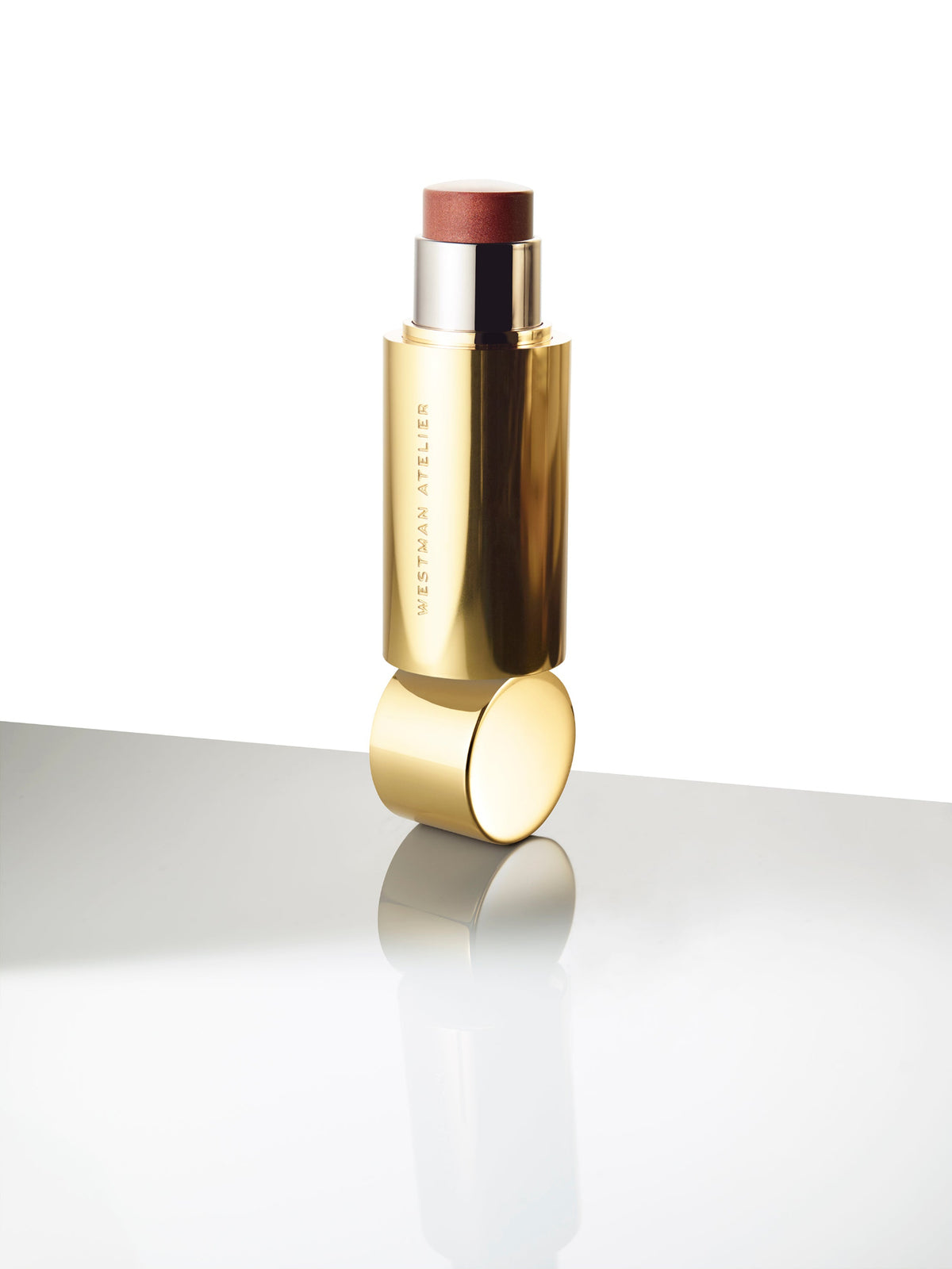 Westman Atelier Lit Up Highlight Stick in Brûlée open