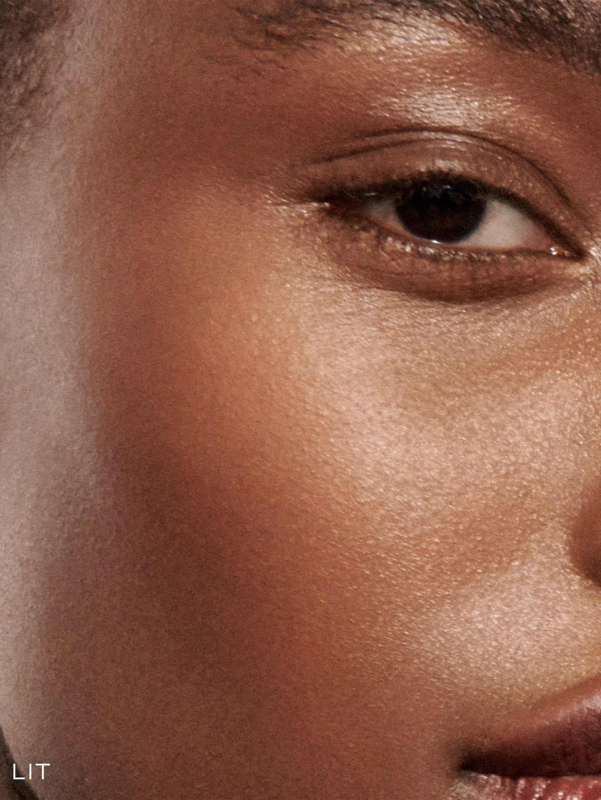 Westman Atelier Lit Up Highlight Stick in Lit on model